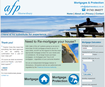 AfP Shrewsbury Mortgages & protection